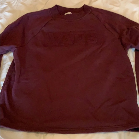 Plum Vans crewneck sweatshirt - Picture 1 of 5